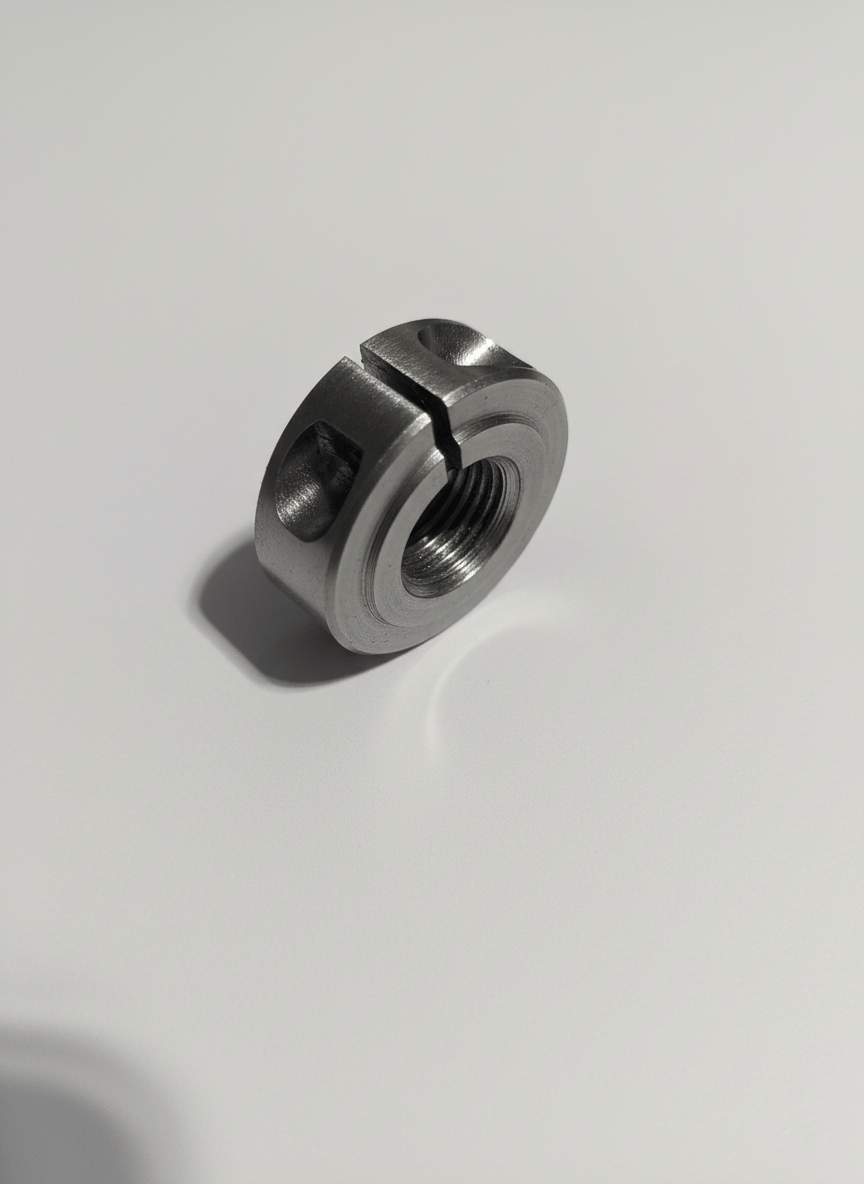 Spindle Nut - Drill Machine Spare Part manufactured by Vishwakarma Engineering Works