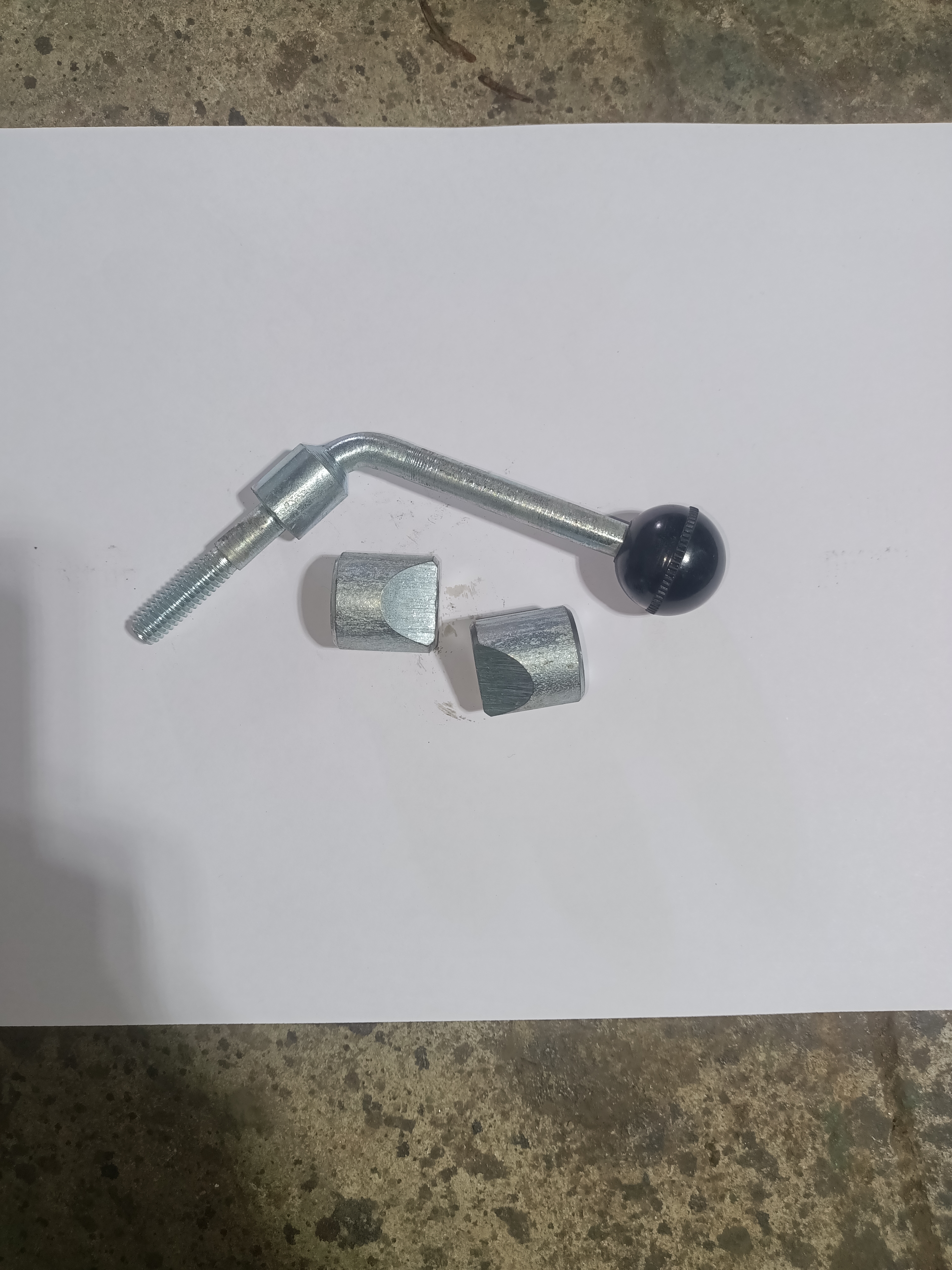 Rack Lock With Handle thumbnail 2
